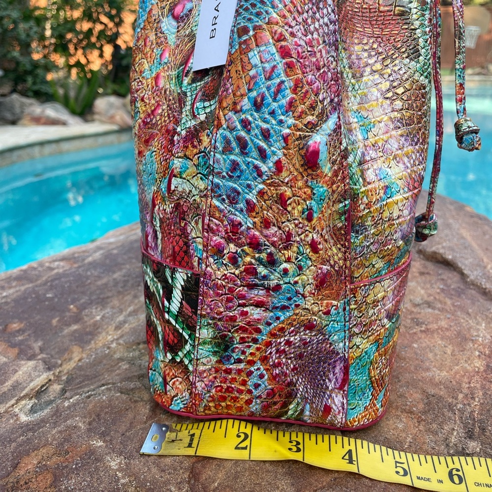 Brahmin Marlowe Reservoir Melbourne Bucket Shoulder Bag NWT - Picture 6 of 15